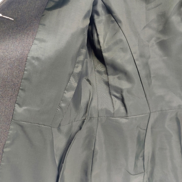 Philippe Adec Wool Khaki Blazer - Picture 3 of 5